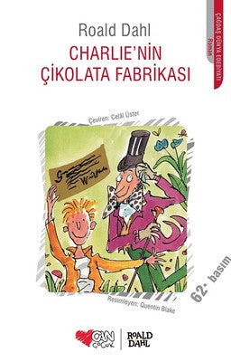 Charlie'nin Çikolata Fabrikası - Roald Dahl - Can Çocuk Yayınları - Kitap - Bazarys USA Turkish Store