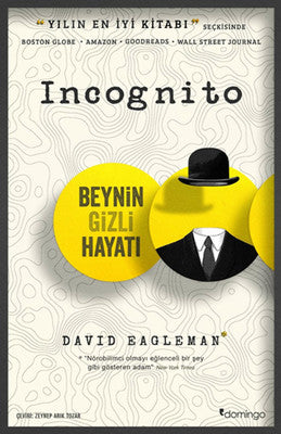 Incognito - Beynin Gizli Hayatı - David Eagleman - Domingo Yayınevi - Kitap - Bazarys USA Turkish Store
