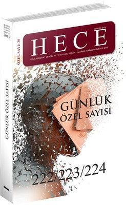 Hece Aylık Edebiyat Dergisi Sayı: 222 223 - 224 - Hece Yayınları - Kitap - Bazarys USA Turkish Store