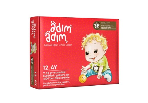 Adım Adım Bebek Eğitim Seti 12. Ay 3000191 - Mikado - oyun - Bazarys USA Turkish Store