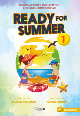 Ready For Summer - 1 - Aslıhan Kurtoğlu - Redhouse Kidz Yayınları - Kitap - Bazarys USA Turkish Store
