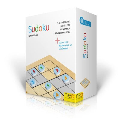 Neo-Kutu Oyn.Sudoku Jun.1-2-3-4 W/ - Neo - oyun - Bazarys USA Turkish Store