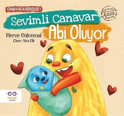 Sevimli Canavar Abi Oluyor-Canavar Kardeşler 1 - Merve Gülcemal - Cezve Çocuk - Kitap - Bazarys USA Turkish Store