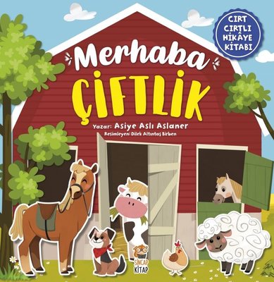 Merhaba Çiftlik-Cırt Cırtlı Hikaye Kitabı - Asiye Aslı Aslaner - Sincap Kitap - Kitap - Bazarys USA Turkish Store