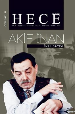 Hece Dergisi Akif İnan Özel Sayısı - 39 - Hece Yayınları - Kitap - Bazarys USA Turkish Store