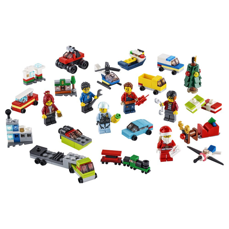 LEGO City Advent Calendar 60268, With City Play Mat, Best Festive Toys for Kids (342 Pieces) - Lego Oyuncak - Oyuncak - Bazarys USA Turkish Store