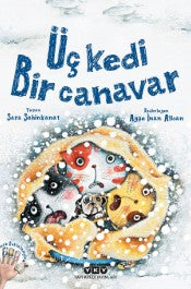 Üç Kedi Bir Canavar - Sara Şahinkanat - Yapı Kredi Yayınları - Kitap - Bazarys USA Turkish Store